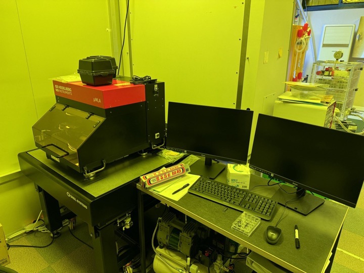 APPND Lab maskless lithography system