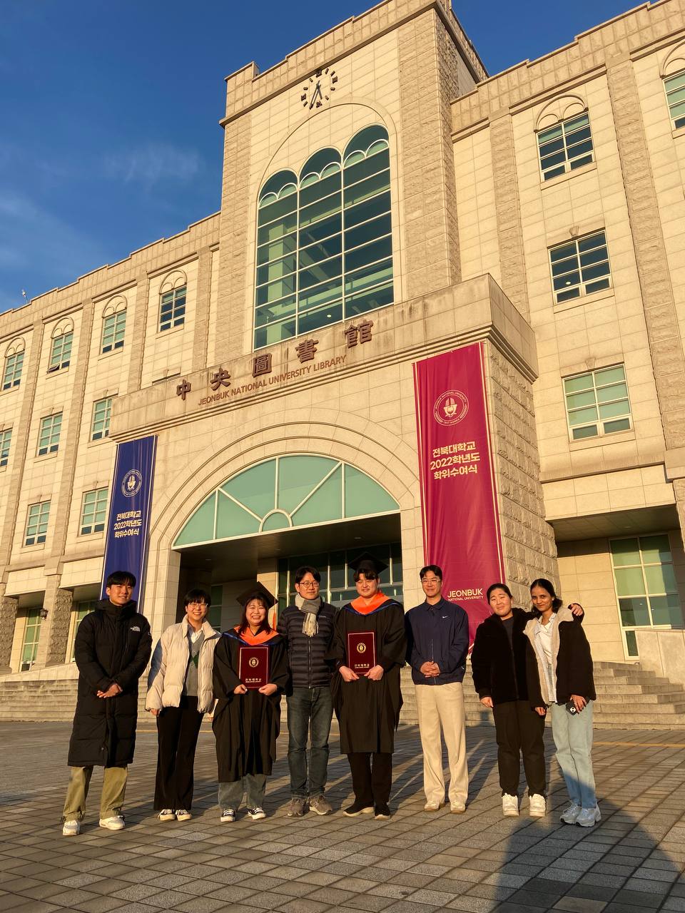Graduates and APPND Lab members in 2023