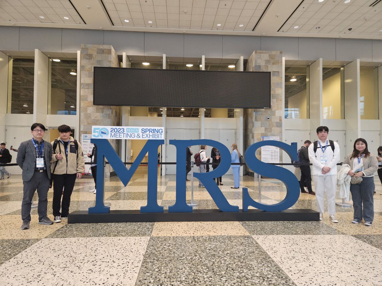 APPND Lab members at the 2023 MRS Spring Meeting